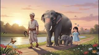 Peaceful Morning Walk with Elephant Mother & Baby 🐘| Relaxing Nature ASMR #Relax #Cuteanimals screenshot 5