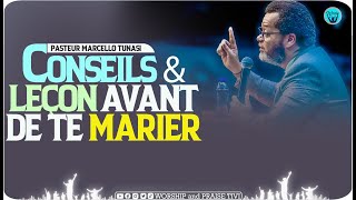 Pasteur Marcello TUNASI - parlons mariage | Ces conseils vont t'aider