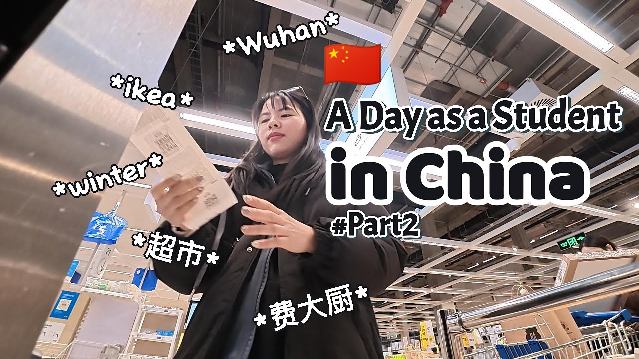 LIBUR WINTER: Keliling IKEA di Wuhan + Cobain Restoran VIRAL Shanghai 费大厨 #kuliner #china #dailyvlog