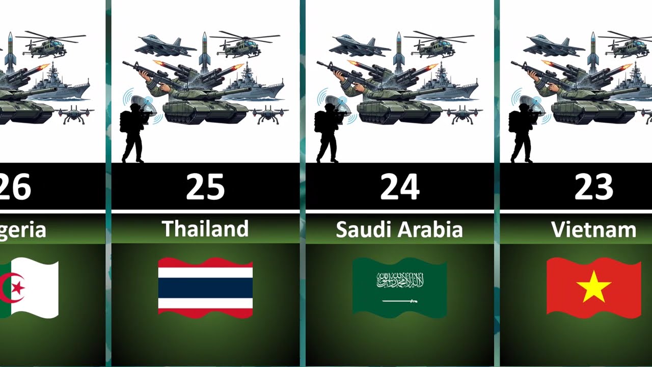 Who Has the Strongest Military? Top 30 Ranked