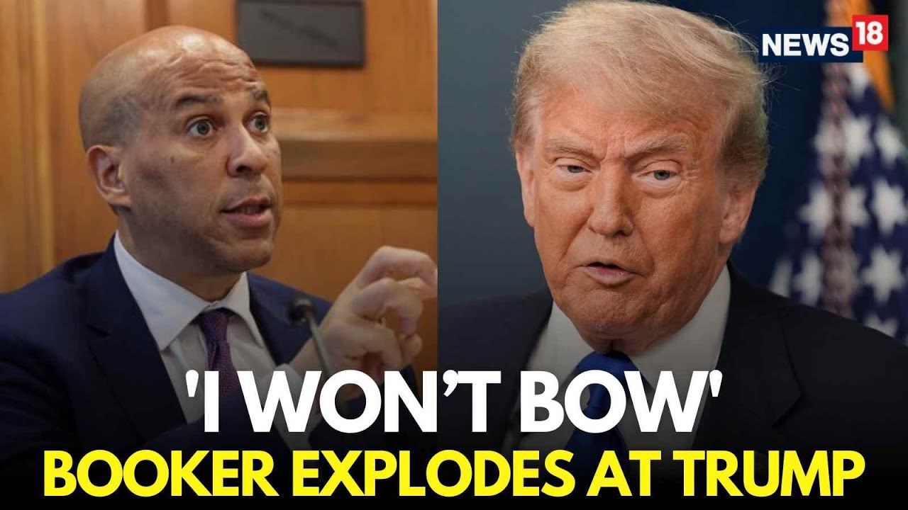 LIVE | I WON’T BOW, Cory Booker Protests President Trump Administration Policies | US Politics |N18G