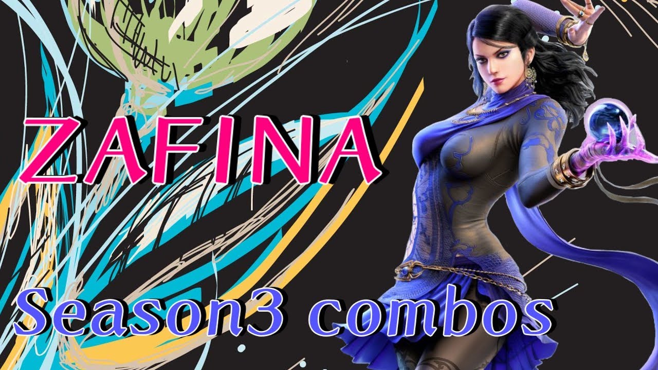 鉄拳7 S3 ザフィーナ コンボ Tekken7 Season3 Zafina Combos Youtube