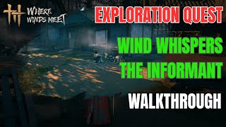 Exploration Quest - Wind Whispers The Informant | Where Winds Meet