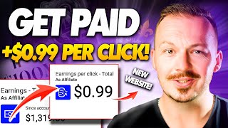 Get Paid +$0.99 Per Click Using This Secret UNTAPPED Traffic Trick! | How To Make Money Online 2023