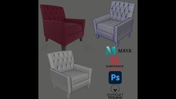 How to Model Sofa Camera Match Part 2