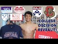 COLLEGE DECISION REVEAL... except it's a fashion show i guess