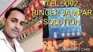 Itel 5092 ringer solution | itel 5092 jampar ways