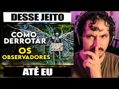Como Derrotar AS CRIATURAS em "OS OBSERVADORES" | Leozin React