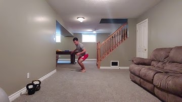 Broad Jump to Side Shuffle