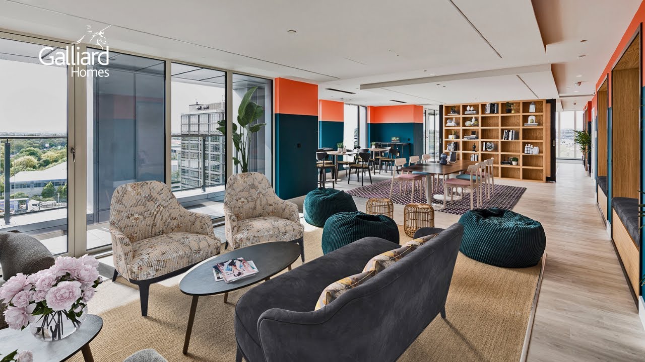 Work from Home in Westgate House's Sky Lounge | Galliard Homes