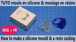 DIY moule en silicone liquide & moulage résine (ENG+FR)_DIY silicone mould and resin casting Resimi