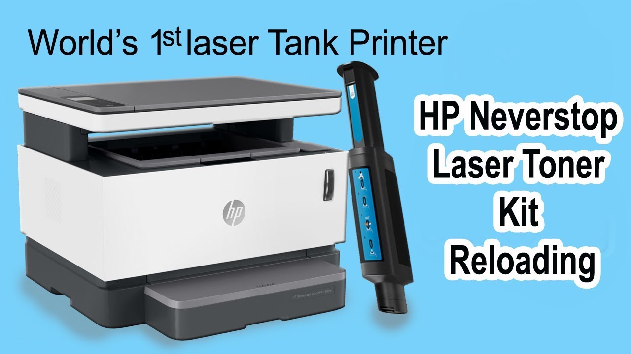 Hp Neverstop Lasertank How To Refill Diy Hp Neverstop Laser Toner Kit Reloading Youtube