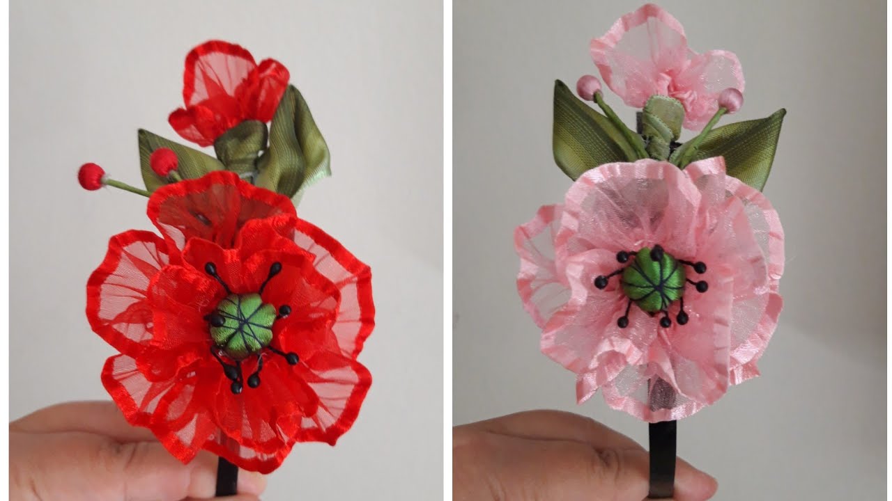 #Özlem#Topal#Karanfil#Kurdale#Gelincik#Çiçeği#Taç#Yapımı#