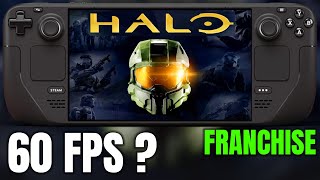 Halo Franchise on Steam Deck is AWESOME - Reach Infinite - Master Chief Collection - 60 FPS STABLE ?