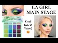 LA GIRL MAIN STAGE PALETTE REVIEW, SWATCHES, TUTORIAL