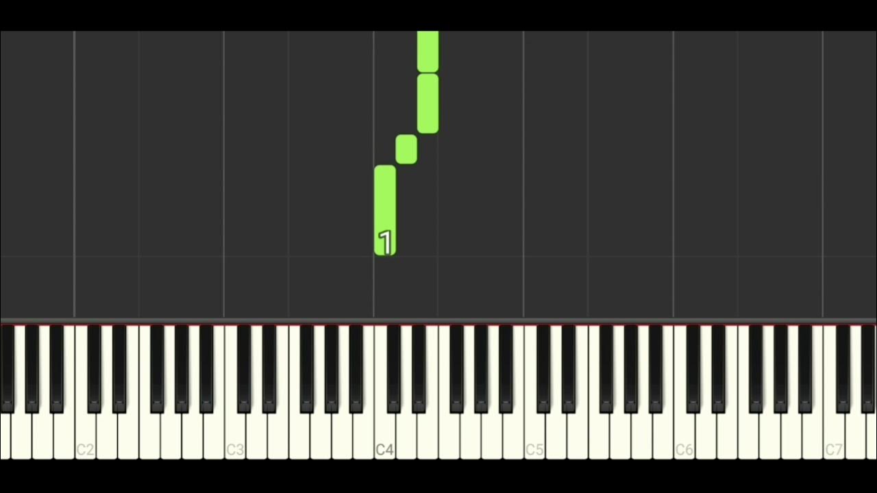 Alouette gilbert debenedetti easy piano tutorial YouTube