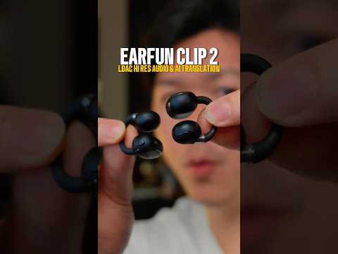 EARFUN CLIP 2 ini mantap. Dulu version 1 pun dah ok, sekarang yang ini terbaru. #ShopeeYTDeals