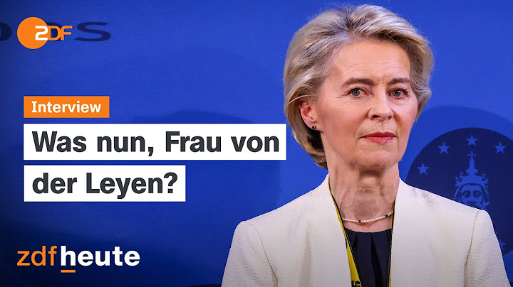 Ursula von der Leyen über den Rechtsruck in Europa und das Verhältnis zu den USA | Was nun?