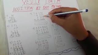 Vedic Math: Addition by Dot Method