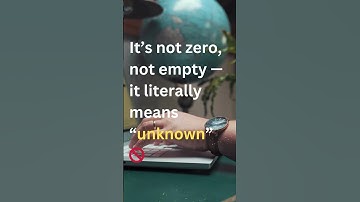 What Is a NULL Value in MySQL? 90% Beginners Get It Wrong!😳#mysqltips #database #techshorts