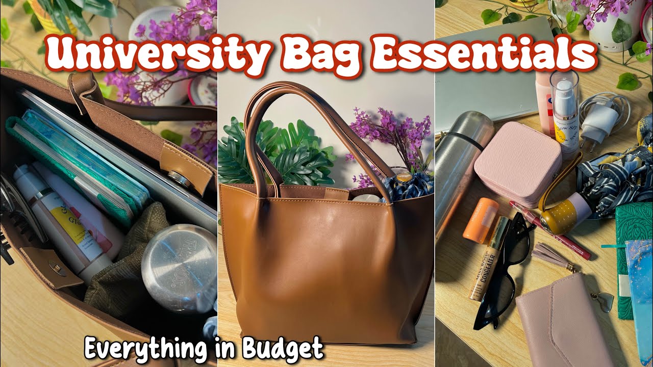 What’s in my University Bag?👜📚