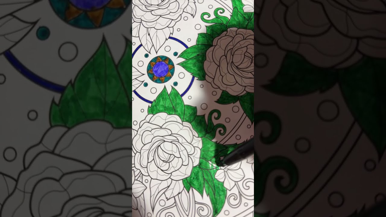 Sunday coloring book page art stream