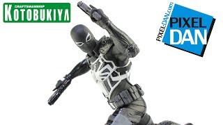 Agent Venom ArtFX+ Kotobukiya 1/10 Scale Marvel Comics Spider-Man Statue Video Review