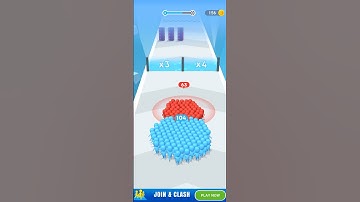 Join stickman games－runner & fun race with a crowd. Epic battle & running game ll#shorts