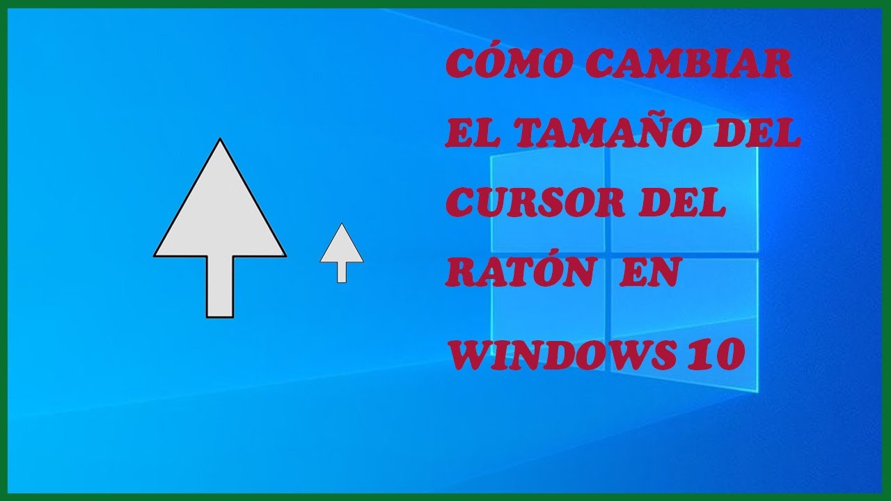 Como cambiar el cursor del raton