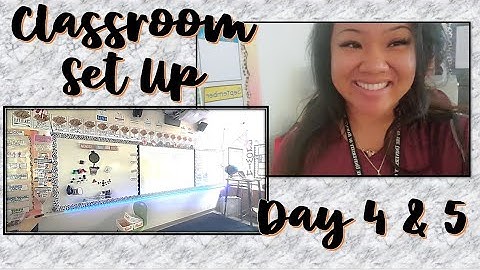 Classroom Setup Day 4 & 5 | First Year 4th Grade Teacher | School Year 2022-2023 | Hawaii |