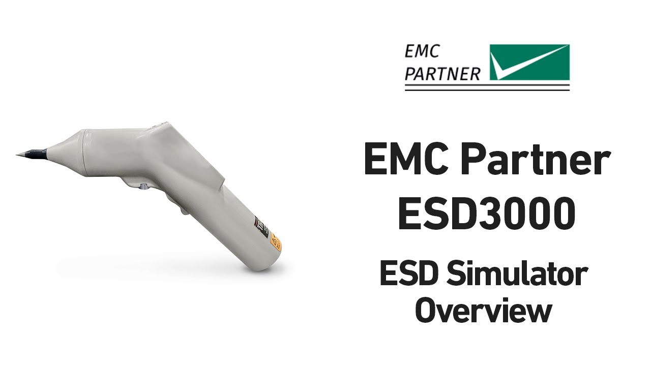 EMC Partner ESD3000 - ESD Simulator Video Guide