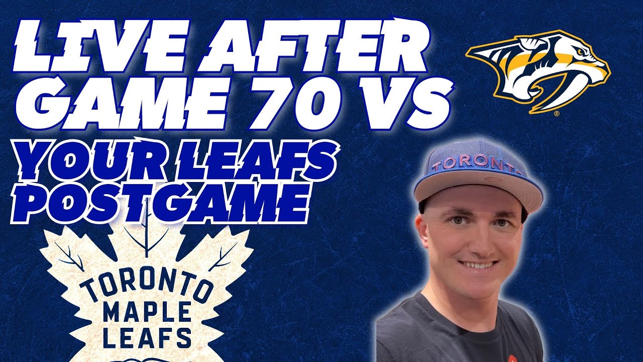 Maple Leafs vs Predators Post Game | Reaction, Analysis, & Highlights | Mar 22, 2025