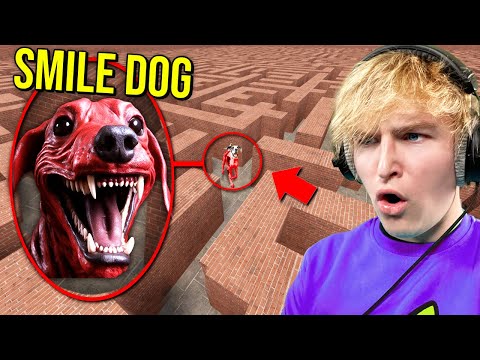 DON'T play SMILE DOG maze... (Garry's Mod Sandbox)