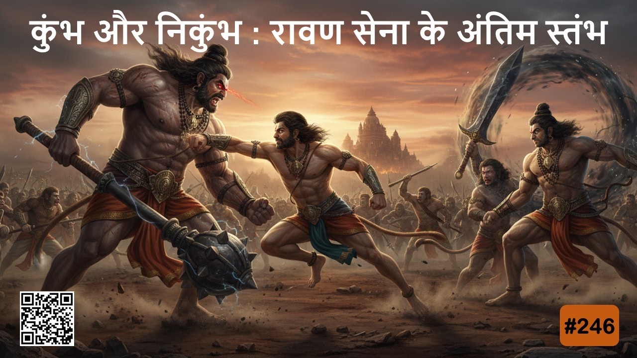 कुंभ और निकुंभ : रावण सेना के अंतिम स्तंभ | भारतीय धार्मिक कहानियाँ | Indian Religious Stories
