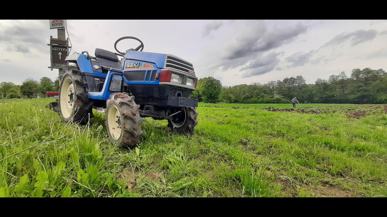 Iseki 177 Ohŕňanie zemiakov