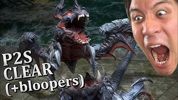 FFXIV First Savage Ever - P2S Clear: CLOSEST CALL EVER (Final Fantasy 14)