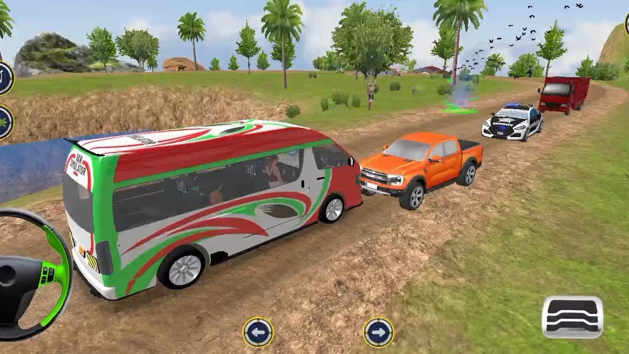 "Offroad Van Simulator: Traffic Challenge 3D"