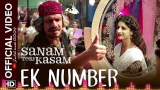 Ek Number Official Video Song | Sanam Teri Kasam | Harshvardhan, Mawra | Himesh Reshammiya