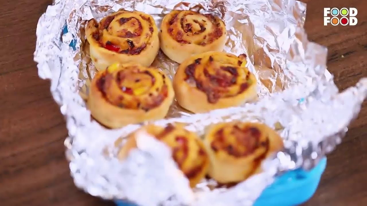 Pizza Roll Ups | The Tiffin Box | Chef Chinu Vaze | FoodFood