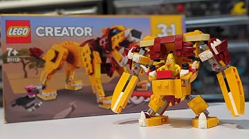 A Lego Angry Bird Mech Suit! Lego 31112 Alternative Build