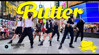 [KPOP IN PUBLIC NYC | TIMES SQUARE 4K] BTS (방탄소년단) - Butter Dance Cover