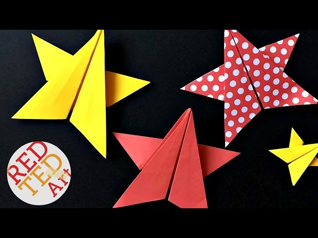 Origami Star DIY - 5 Pointed Origami Paper Star DIY - Paper Crafts