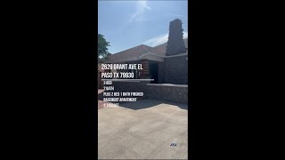 HOME AND APARTMENT FOR SALE 2626 GRANT AVE El Paso Tx 79930 $350,000