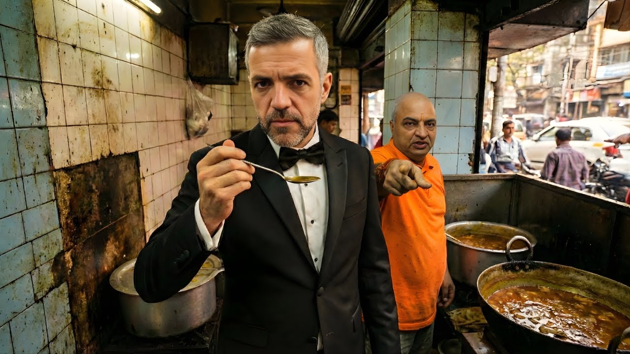 ELIAS (R$ 2,00) vs 5 ESTRELAS: O Contraste Absurdo da Comida na Índia