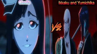 Giselle vs Ikkaku and Yumichika 4k | Bleach TYBW season 2 episode 9