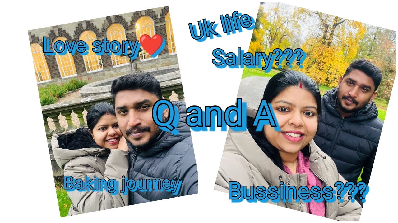 First Q and A #Uk life#love story#salary#baking#family