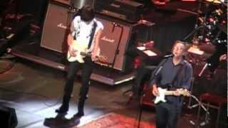 Video thumbnail of "Eric Clapton with Jeff Beck - Moon River (Toronto 2010)"