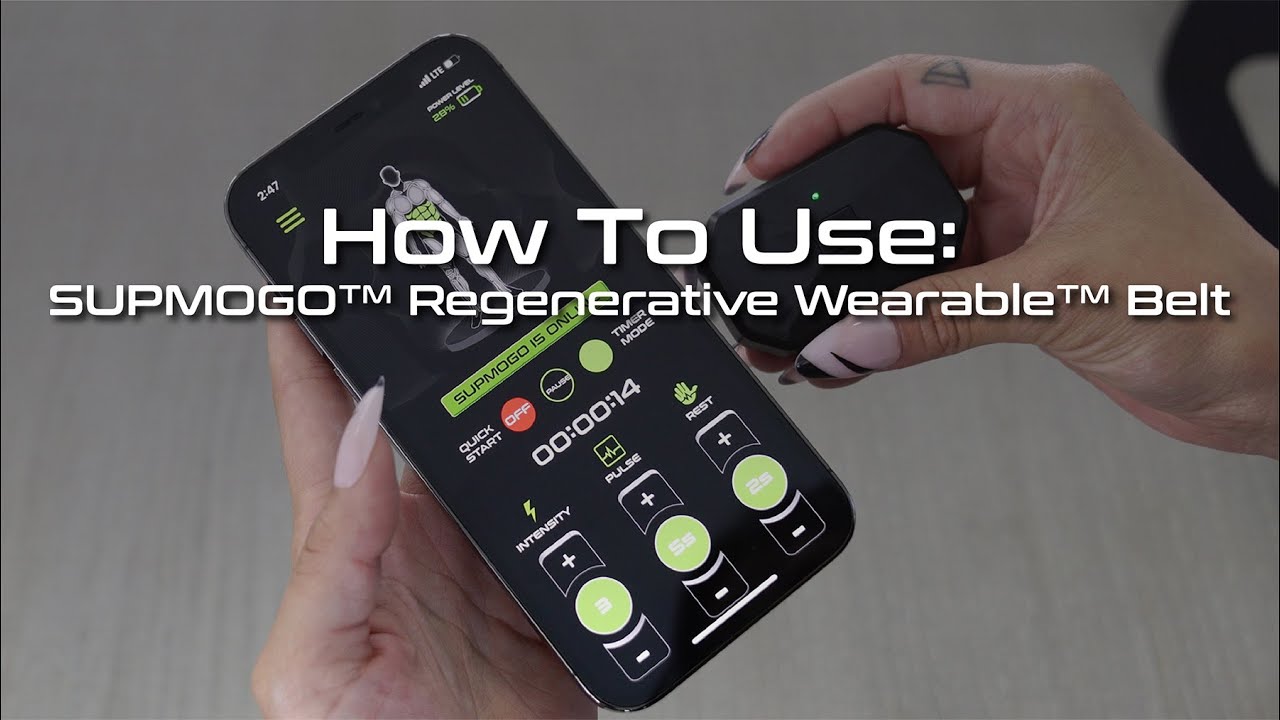 How To Use: SUPMOGO RecoveryFlex System