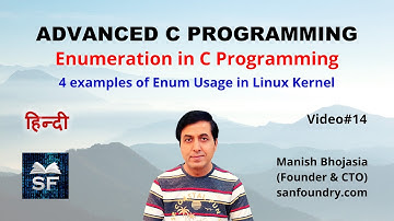 Enum (Enumeration) in C Language | Hindi | Sanfoundry