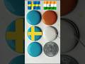 🇸🇪 Vs india 🇮🇳 flag painting 🎨 on water 💧| Republic Day drawing| #shorts #ytshorts #trending